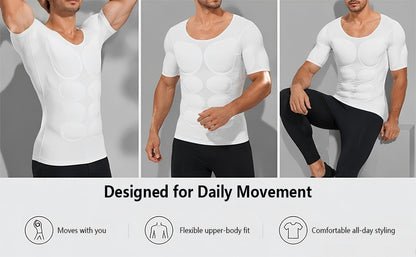 MuscleFlex™ – Instant 6-Pack Compression Shirt