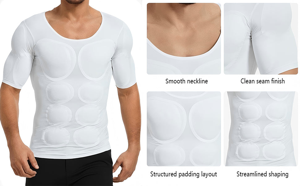 MuscleFlex™ – Instant 6-Pack Compression Shirt