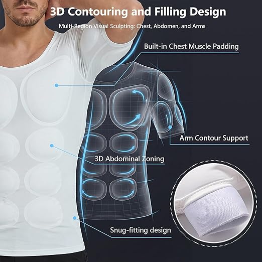 MuscleFlex™ – Instant 6-Pack Compression Shirt