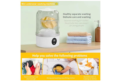 MiniWash™ Portable Delicate Laundry Washer